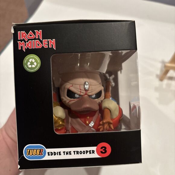 Iron Maiden - Tubbz - Iron Maiden Eddie the Trooper #3 (Boxed Edition) Open Box - Picture 3 of 7